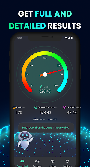 WiFi Signal Strength Test Screenshot 1