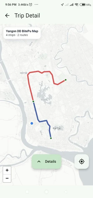 DD BitePu(Lite) Yangon YBS Bus Screenshot 0