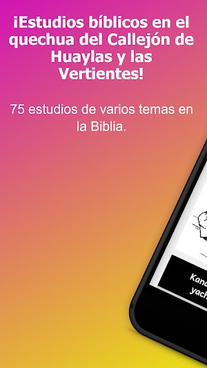 Bible Studies Huaylas Quechua Screenshot 0