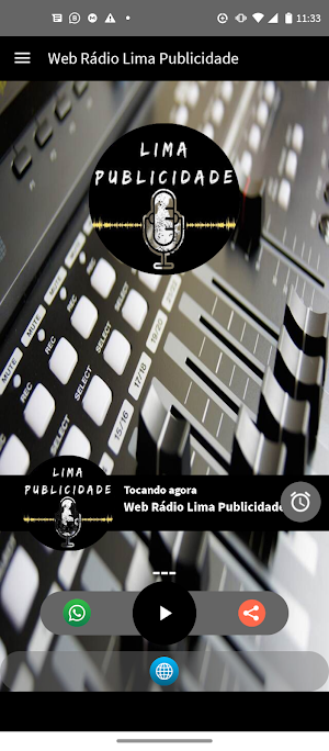 Web Rádio Lima Publicidade Screenshot 0