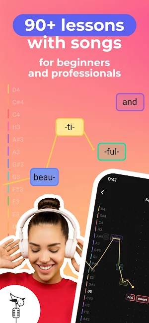 Vocaberry: Learn to sing Screenshot 0