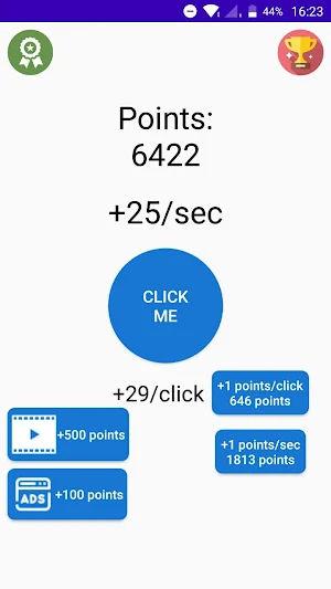 Clicker XP Boost Points Tycoon Screenshot 0