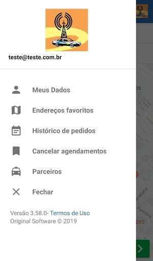 Rádio Táxi Natal Screenshot 2