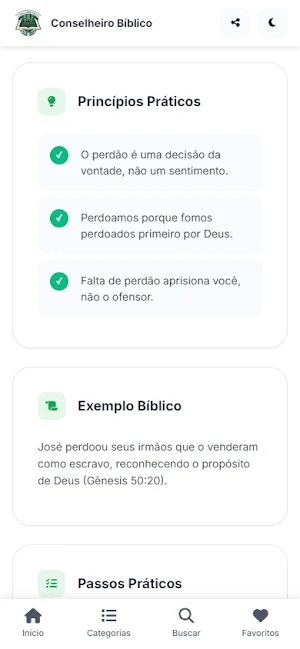 Conselheiro Bíblico Screenshot 1