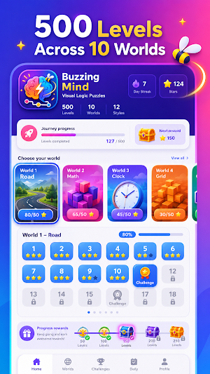 Buzzing Brain Screenshot 0