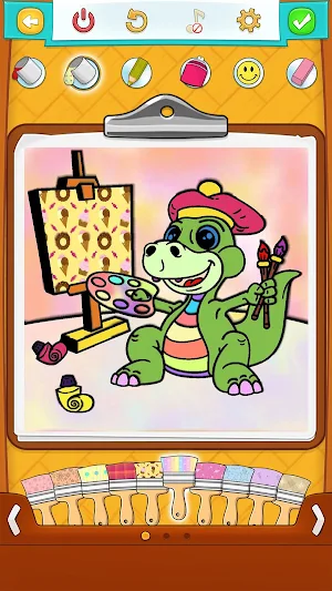 Dinosaur Coloring Pages Screenshot 2