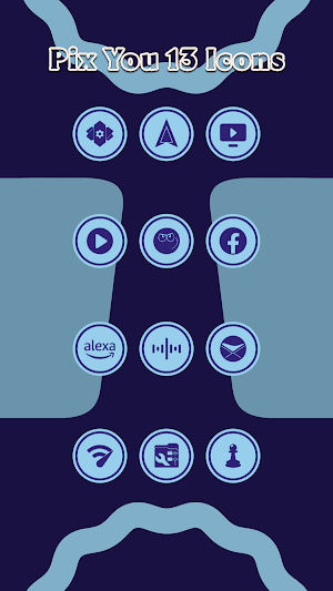 Pix You 13 Cornflower Icons Screenshot 3