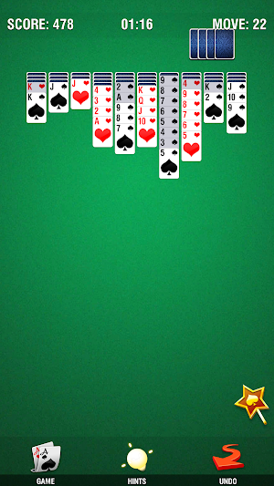 Spider Solitaire for Seniors Screenshot 1