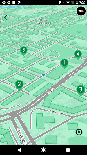 Swizzi - The Swedish GPS Quiz Screenshot 1