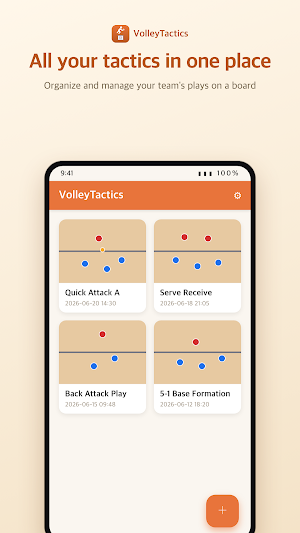 VolleyTactics: Tactics Board Screenshot 1