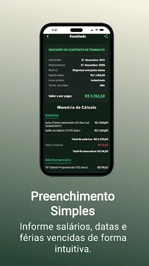 Calculadora Clt - Luckapps Screenshot 2