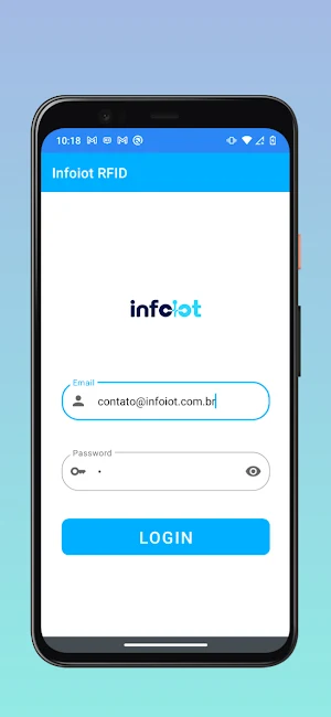 InfoIot RFID Screenshot 0