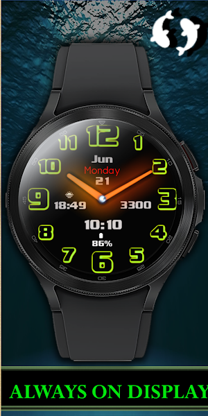 Inspire X - Analog Watch Face Screenshot 1