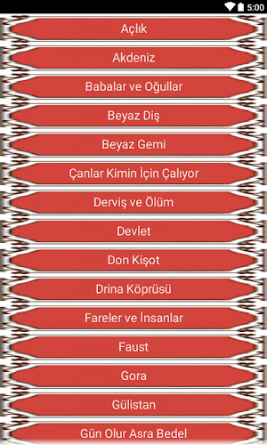 Roman Özetleri 100 Temel Eser Screenshot 2