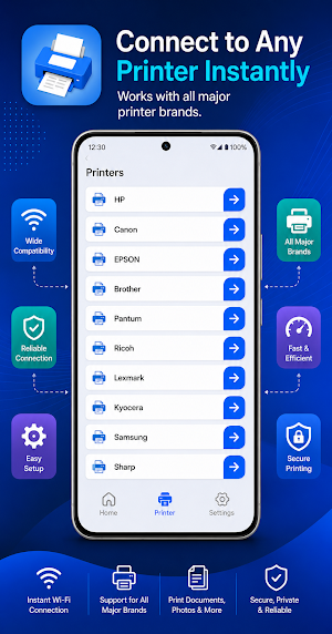 Wireless Printer: Print & Scan Screenshot 2