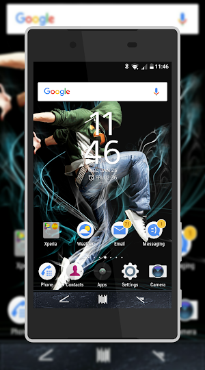 music FREE | Xperia™ Theme Screenshot 0