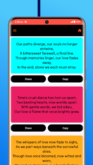 Love Poems & Status Screenshot 3