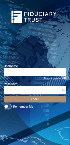 Fiduciary Trust Account Access Screenshot 0
