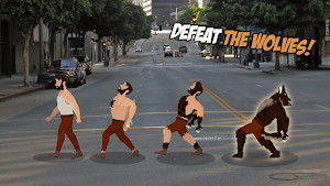 Spider Cyborg vs X-Wolf Street Fight Screenshot 2