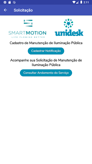 Demo Iluminação Pública Screenshot 1