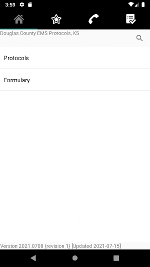 Douglas County EMS Protocols Screenshot 0