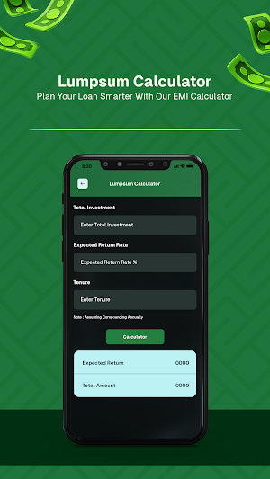 LoanCash - EMI Loan Calculator Screenshot 2
