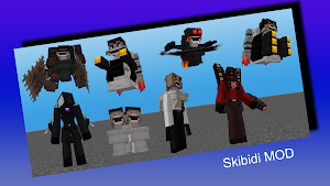 Mod Skibidi Toilet Minecraft Screenshot 0