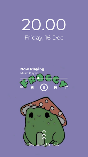 Kawaii Frog Wallpaper 4K Screenshot 3
