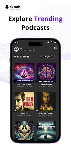 skoob : NonFiction Podcasts Screenshot 1