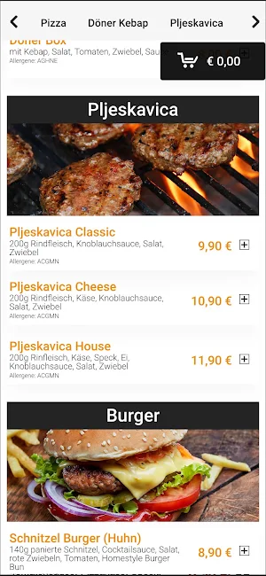 Pizza & Burger Screenshot 2