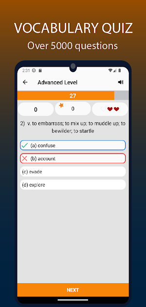 English Vocabulary Builder Screenshot 3