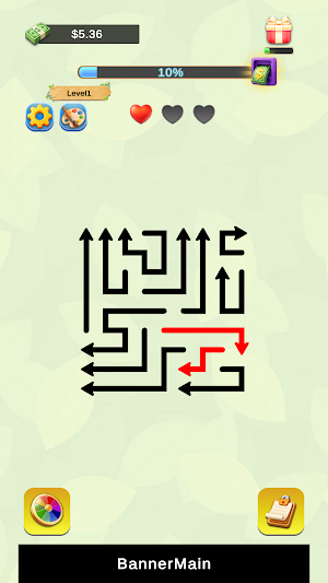 Leaf Trail: Arrow Path Screenshot 1