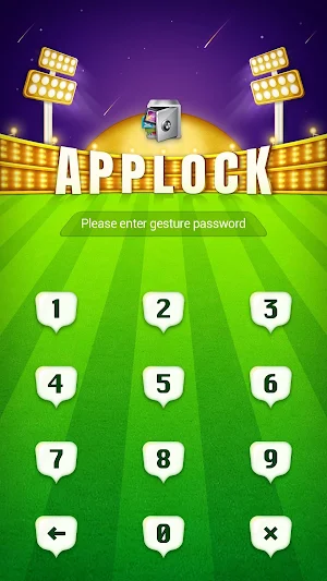 AppLock Theme Cricket Screenshot 1