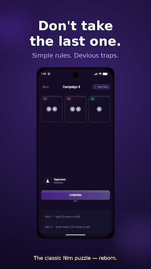 Nim: 2 Player Logic Puzzle Screenshot 0