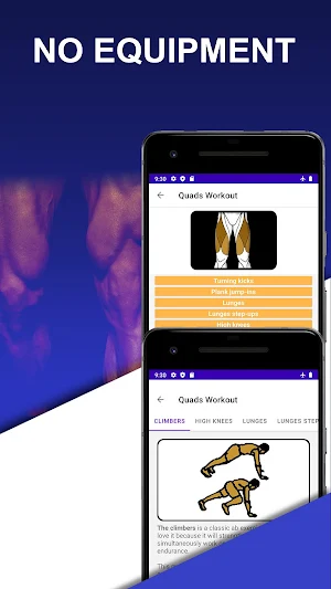 Home Workout - No Equipment Free App Screenshot 3
