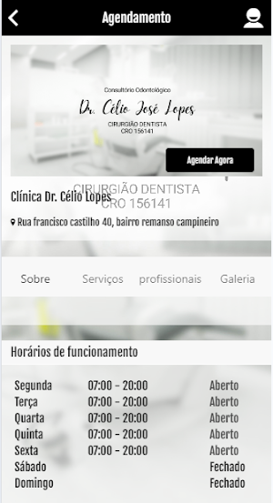 Consultório Dr Célio José Screenshot 1