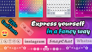 Fonts Keyboard Emoji & Themes Screenshot 0