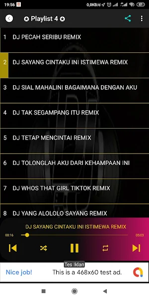 Dj Asu lama suka dia offline Screenshot 2
