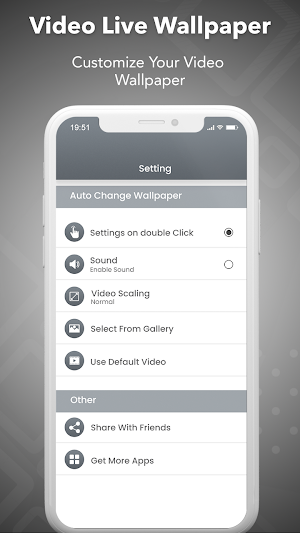 Video Live Wallpaper Screenshot 2