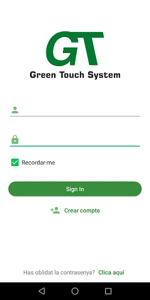 Green Touch System Screenshot 0
