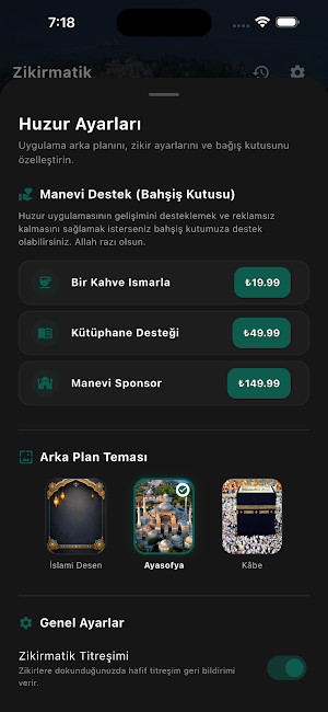 Huzur: İslami Asistan Screenshot 0
