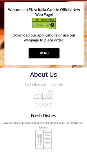 Pizza Italia Carlisle CA1 Screenshot 0