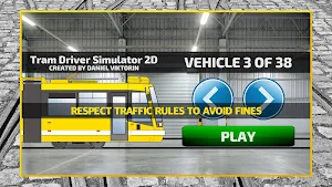 Tram Driver Simulator 2D - light rail train sim Screenshot 3