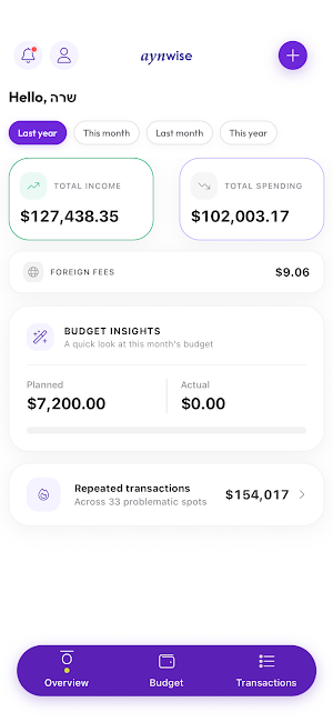 aynWise: Smart Family Finance Screenshot 0