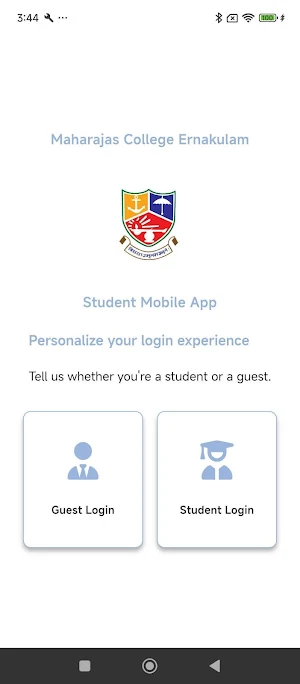 Maharajas Student App Screenshot 1