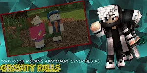 Map Gravity Falls: Blocks City Screenshot 3