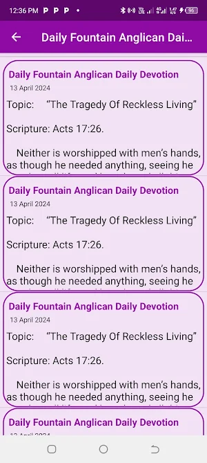 Daily Fountain Devotional Screenshot 3