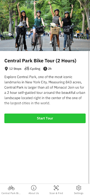 Unlimited Biking Tours Screenshot 1