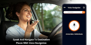 Voice GPS Map Navigation Route Screenshot 0