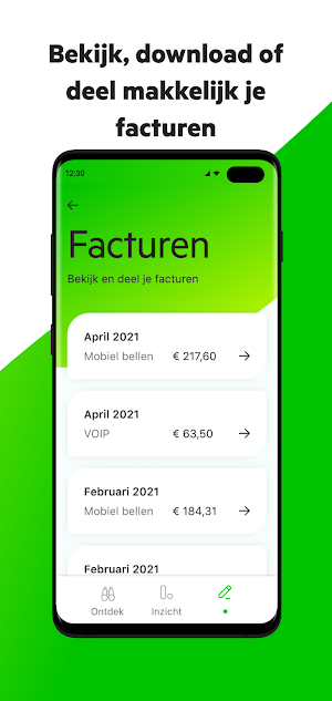 MijnKPN Zakelijk Screenshot 1